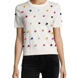 Kate Spade ♠️ Pom Pom Sweater